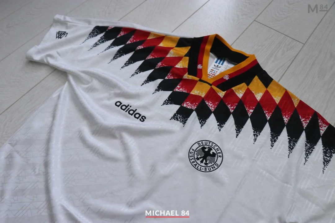 Adidas Germany Home 1994 Reissue Shirt Flatflay by Michael 84
