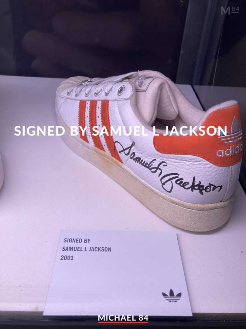 Adidas Originals Trainers Signed By Samuel L Jackson