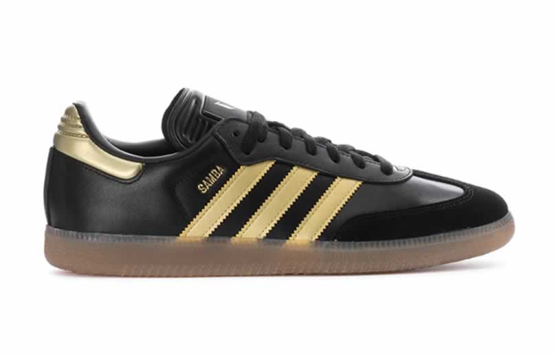 Adidas Samba Messi Black Gold