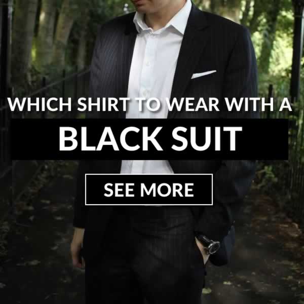 What Colour Shirt To Wear With A Black Suit