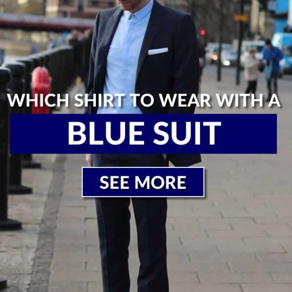 What Colour Shirt To Wear With A Blue Suit