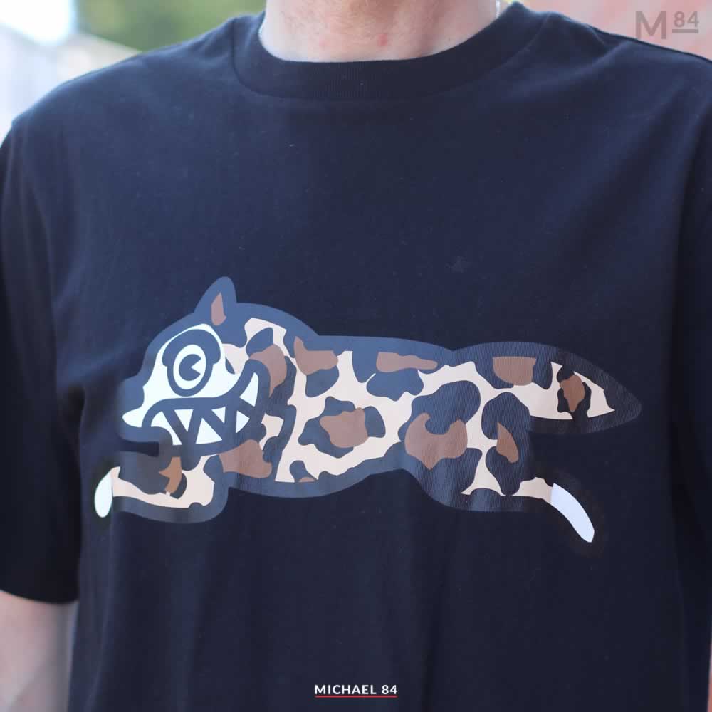 Billionaire Boys Club T Shirt Leopard Print Close up look