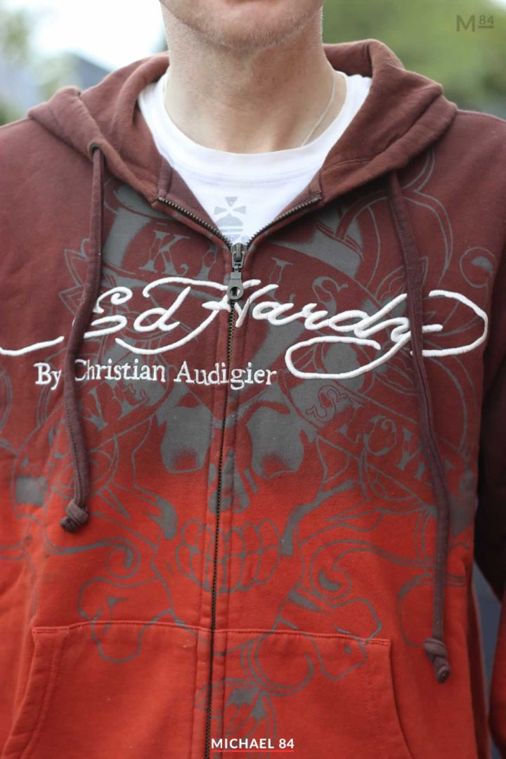 Another Close Up  Of My Ed Hardy x Christian Audigier Hoodie