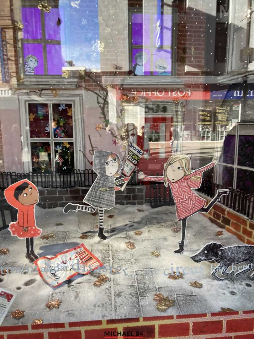 Fenwick Window 4 - Clarice Bean With Friends