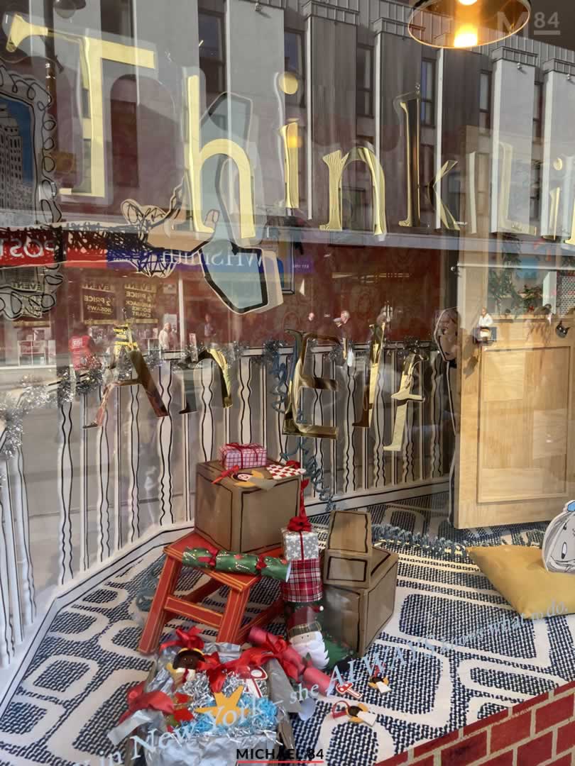 Fenwick Window 5 - Clarice Bean With Presents