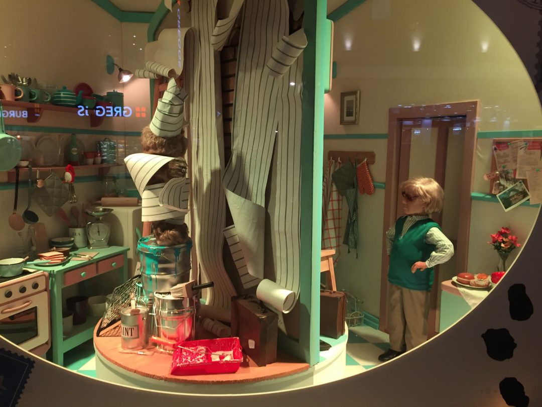 Paddington Scene 4 - Fenwick Window 2017