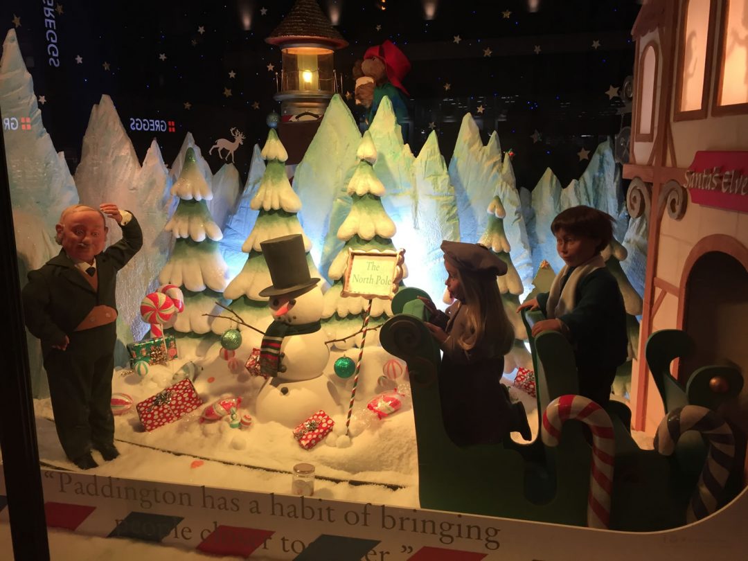 Paddington Scene 5 - Fenwick Window 2017