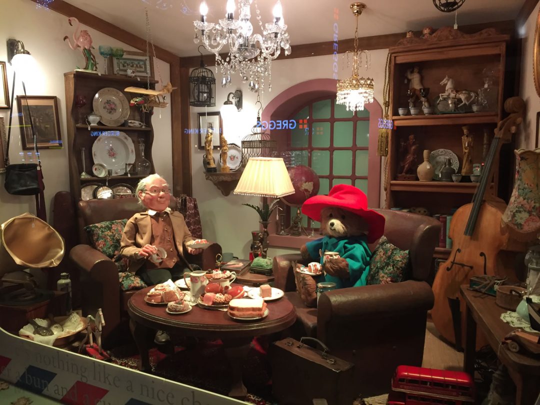 Paddington Scene 7 - Fenwick Window 2017