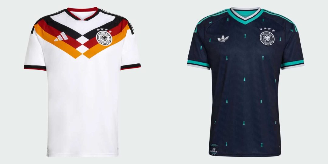 Germany home & away shirts for 2026