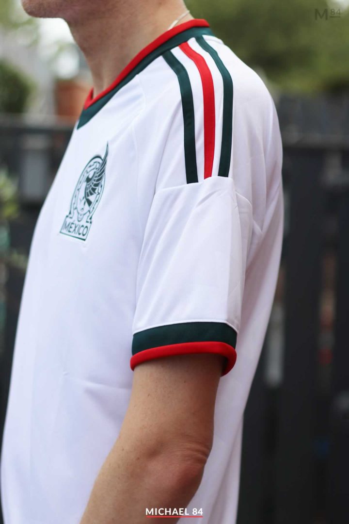 Adidas Mexico Away Shirt 2026 review - Side Profile Michael 84