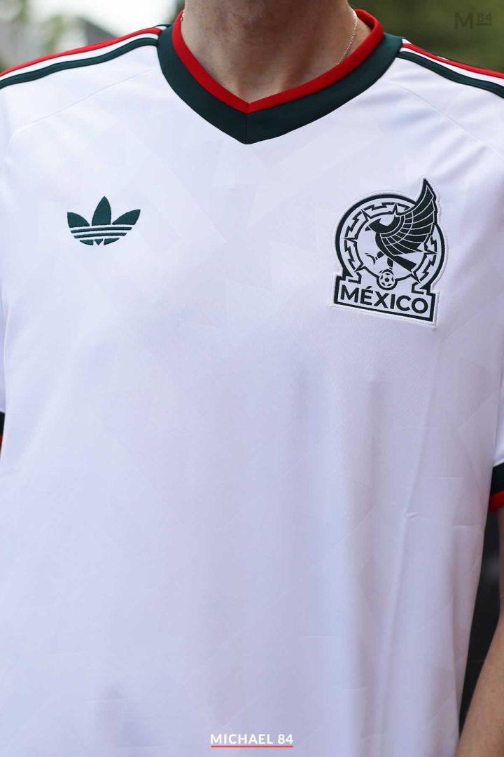 Adidas Mexico Away Shirt 2026 review - Close up by Michael 84