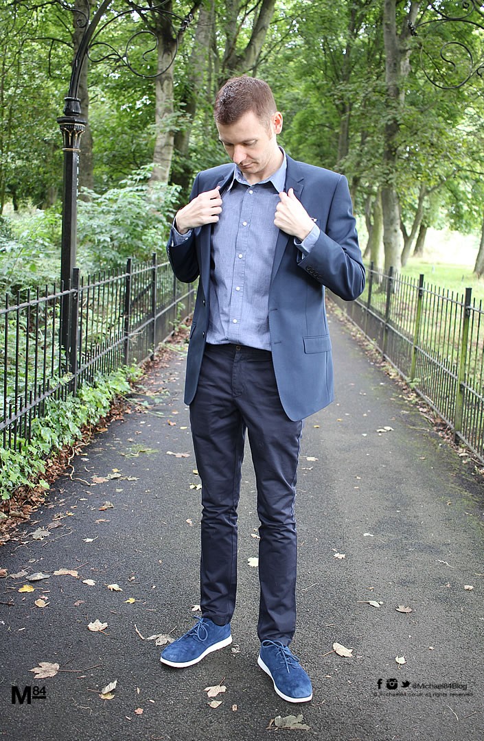 Blue Suit Blue Shoes