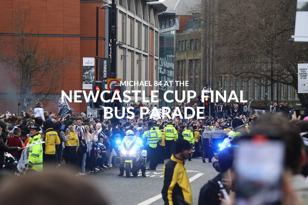 Newcastle United Bus Parade by Michael Adams aka Michael 84 - 1