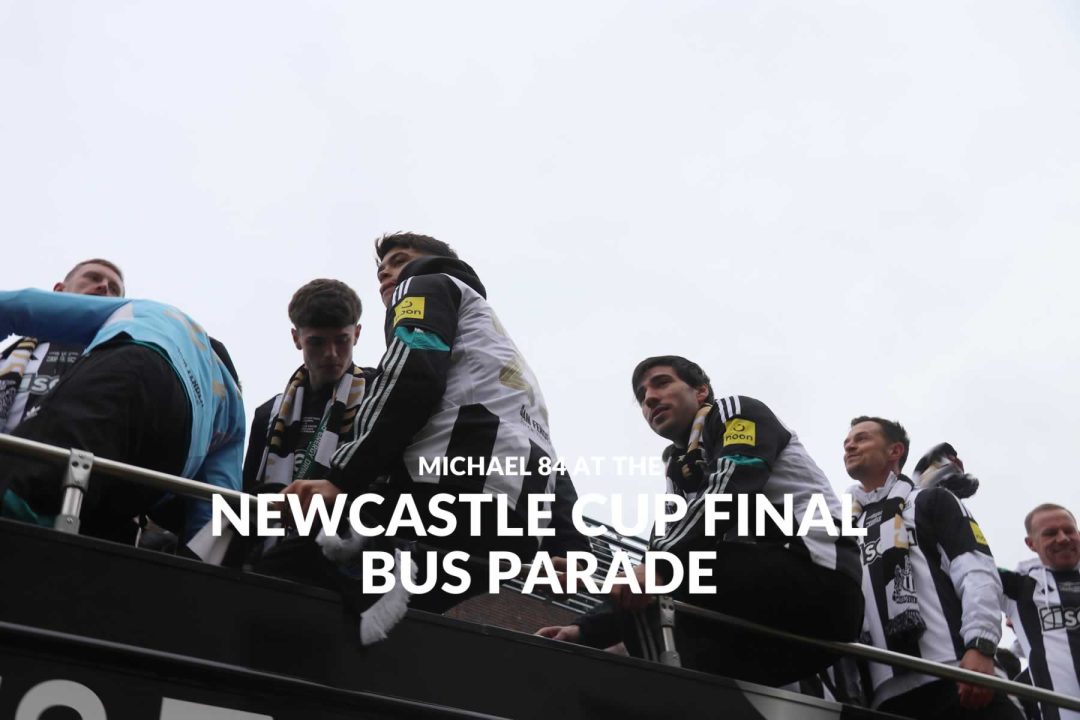 Sandro Tonali - Newcastle United Bus Parade by Michael Adams aka Michael 84 - 12