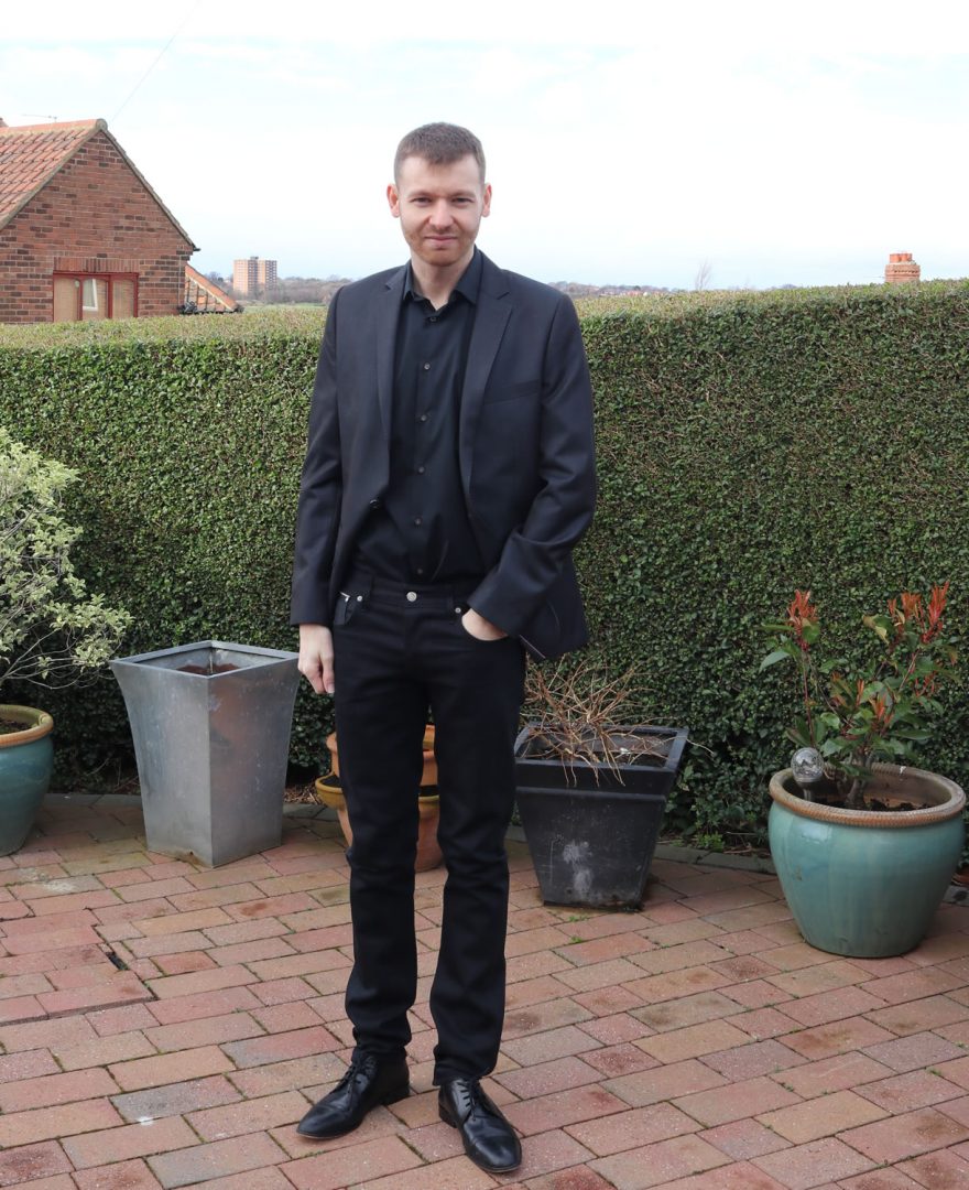 Outfit Of The Week - All Black With A Touch Of Grey