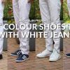 What Shoes To Wear With White Jeans: A Men’s Guide On Shoe Colour Pairing With White Denim