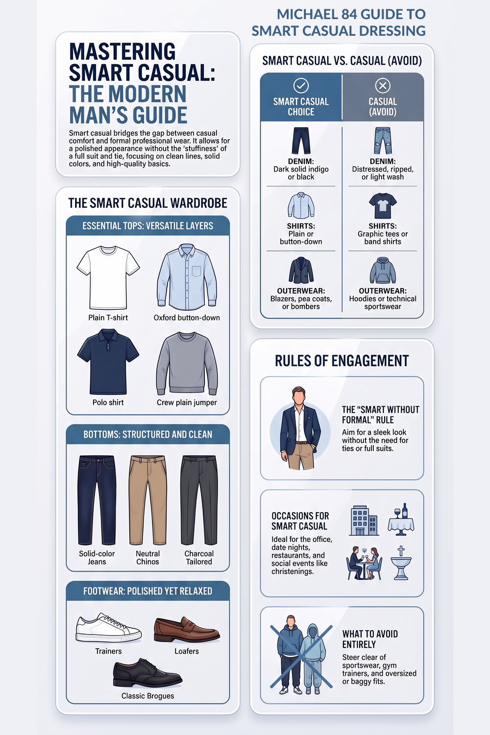 smart casual dress code for men