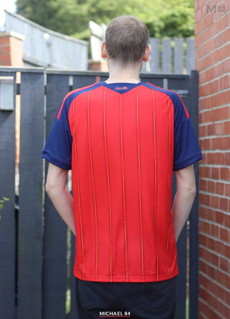 Adidas Spain Home Shirt 2026 Adidas - Back of the shirt