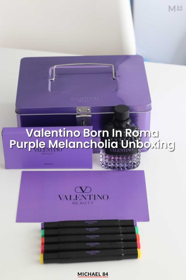 Valentino Born In Roma Melancholia Fragrance Unboxing