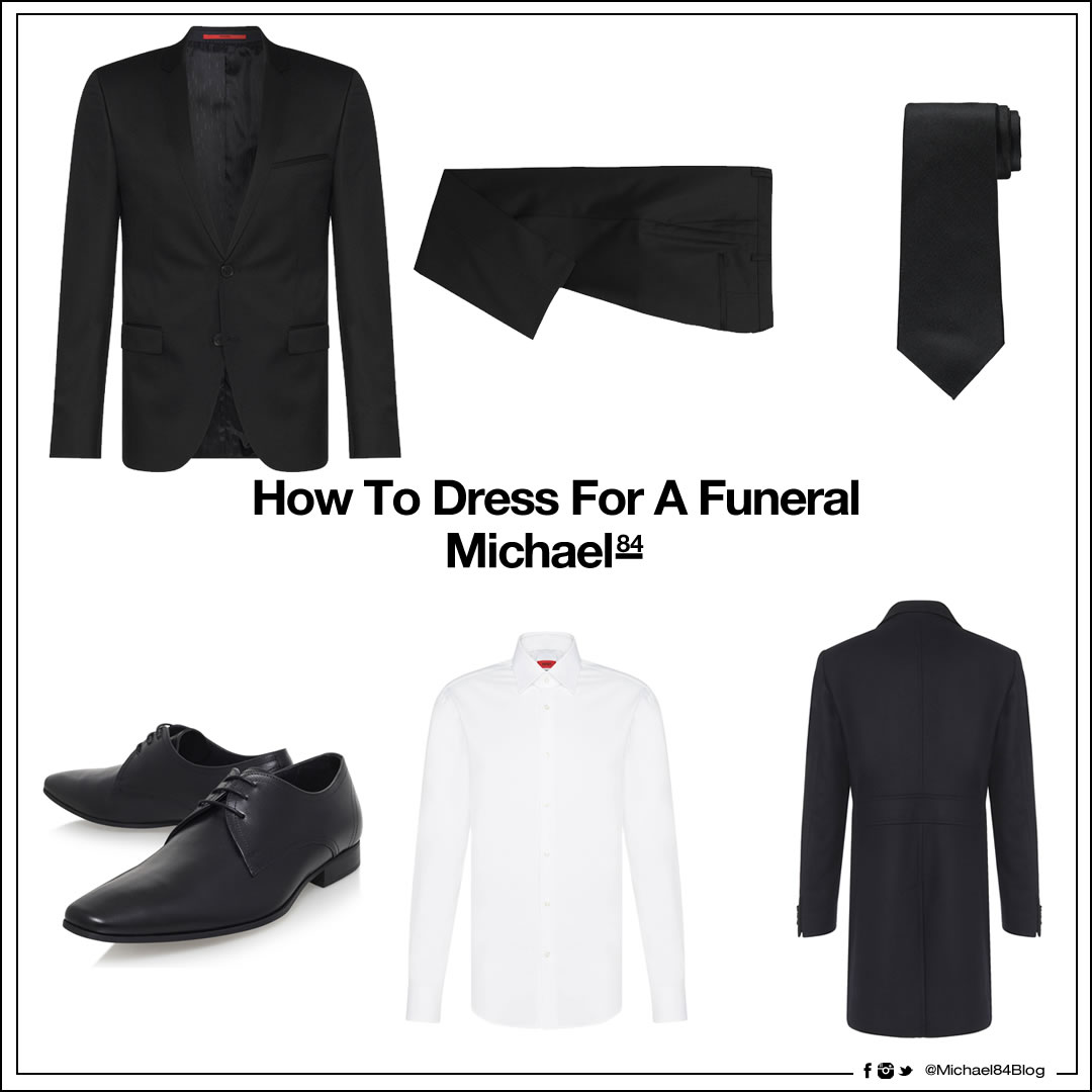 Men's Funeral Attire - Traditional funeral clothing for men